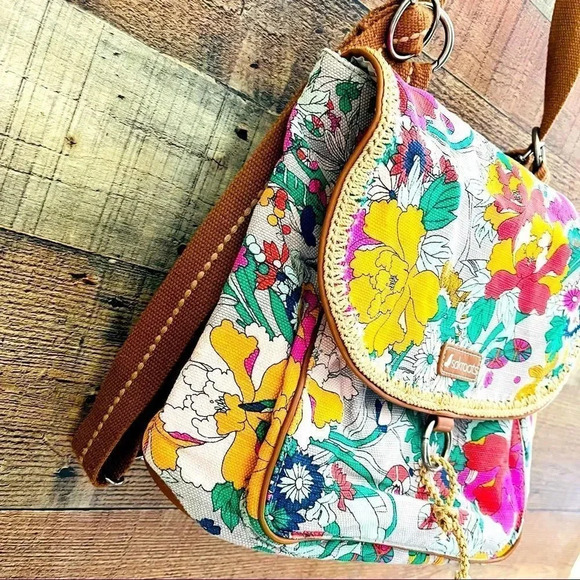 Sakroots Artist Circle Convertible Crossbody/Backpack - Picture 5 of 12